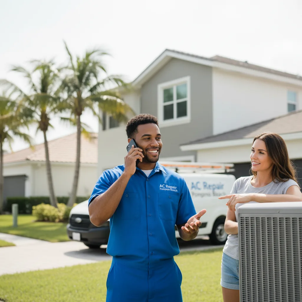 AC Repair Pompano Beach customer support in Looneyville